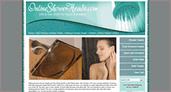 Desktop Screenshot of onlineshowerheads.com